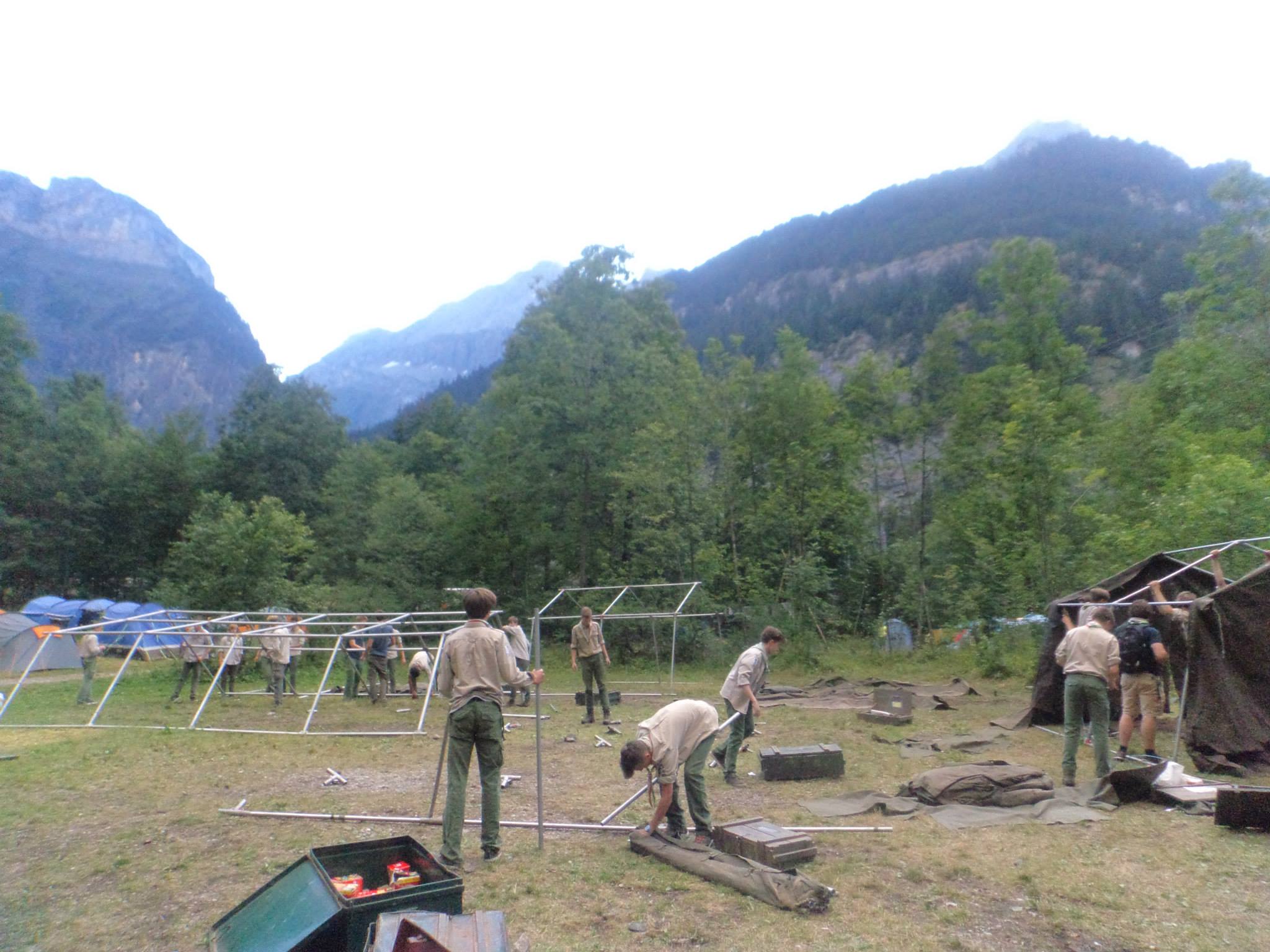 Sint-Martinus den XIIde - Internationaal kamp 2015 Kandersteg + Milaan